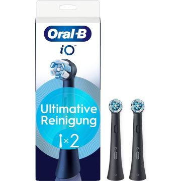 Oral-B Aufsteckbürsten iO Ultimative Reinigung schwarz (2Stk.)