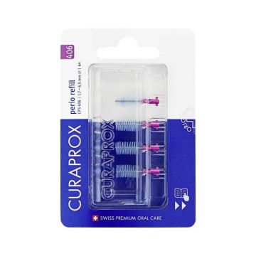 Curaprox CPS 406 perio refill 4x fuchsia