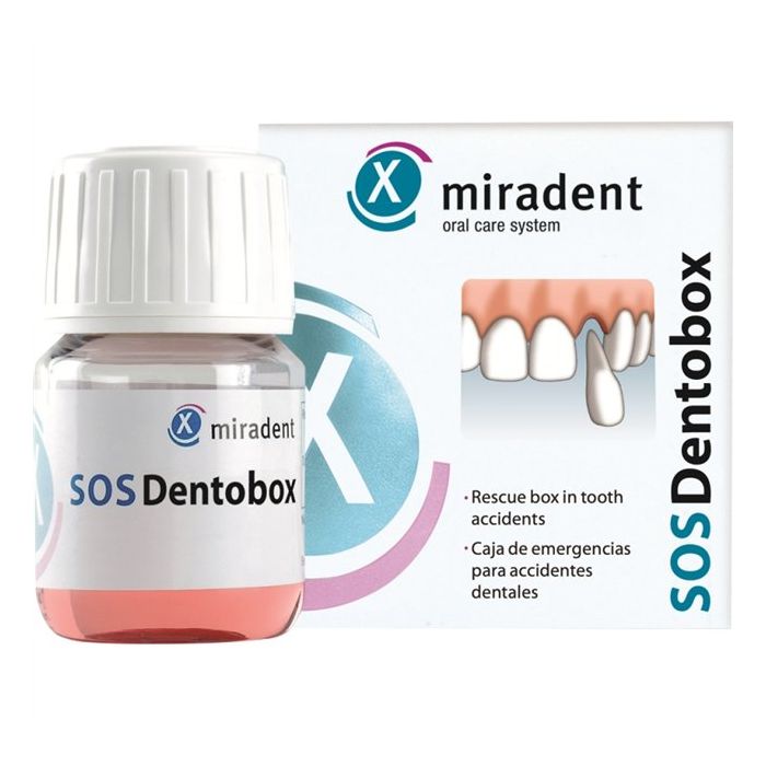 SOS Dentobox Zahnrettungsbox (Miradent) für Zahnunfall main product photo