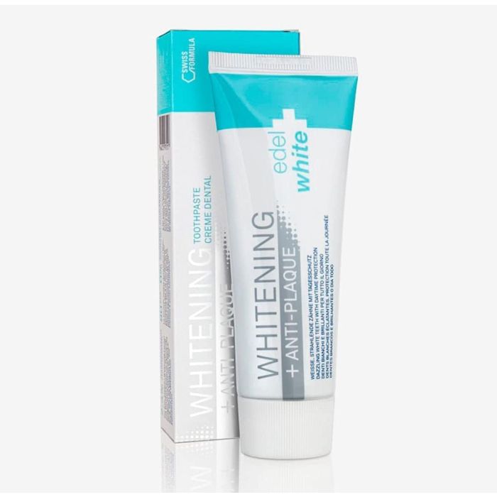 edel+white Whitening Anti-Plaque Zahnpasta main product photo