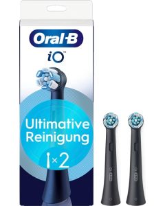 Oral-B Aufsteckbürsten iO Ultimative Reinigung schwarz (2Stk.)